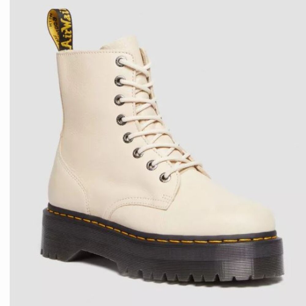 Dr. Marten Jadon III Boot Pisa Leather Platforms Size 8